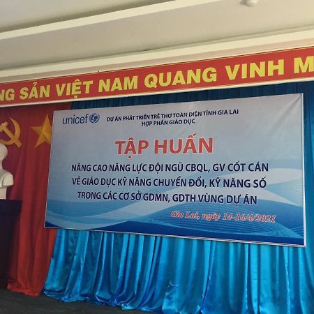 Cong Doan Gia Lai Hotel Pleiku Exterior foto